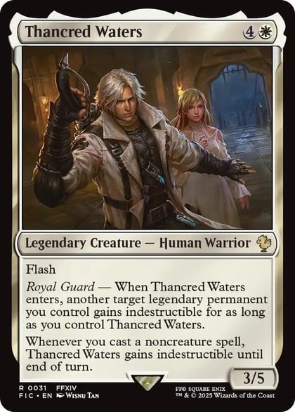 Thancred Waters (Surge Foil), Commander: FINAL FANTASY 31
