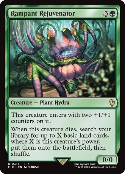 Rampant Rejuvenator (Surge Foil), Commander: FINAL FANTASY 314