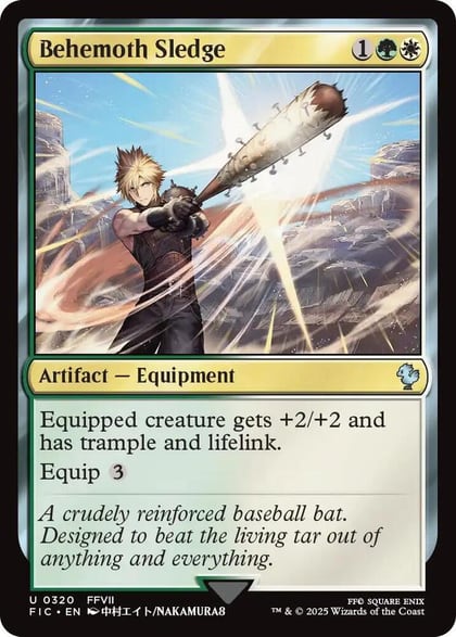 Behemoth Sledge (Surge Foil), Commander: FINAL FANTASY 320