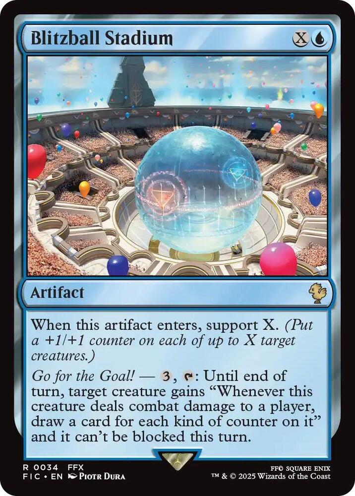 Blitzball Stadium, Commander: FINAL FANTASY 34