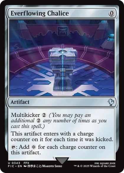 Everflowing Chalice (Surge Foil), Commander: FINAL FANTASY 343