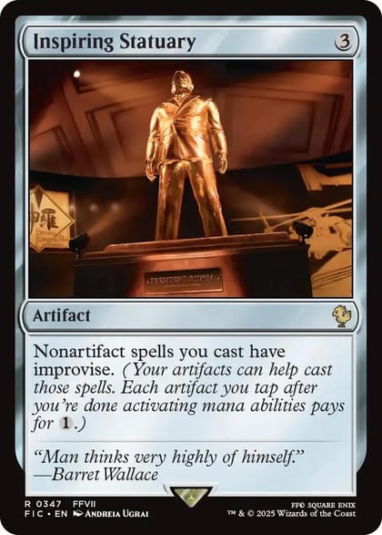 Inspiring Statuary (Surge Foil), Commander: FINAL FANTASY 347