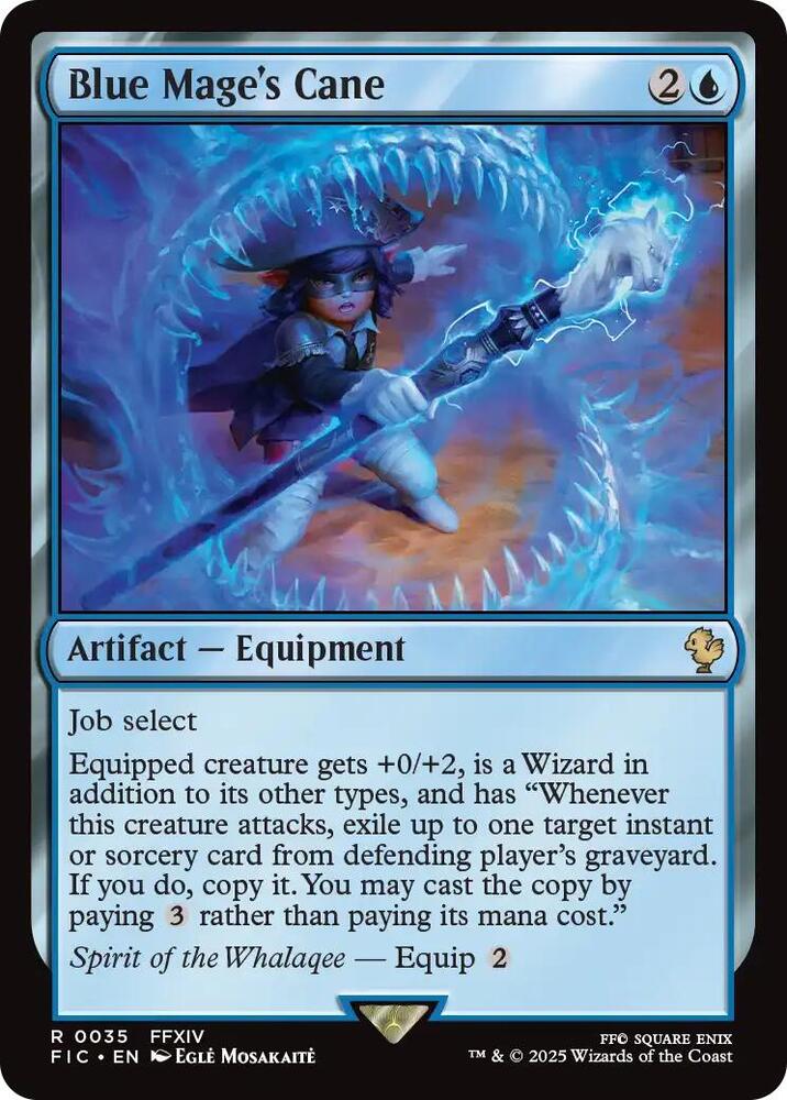 Blue Mage's Cane, Commander: FINAL FANTASY 35