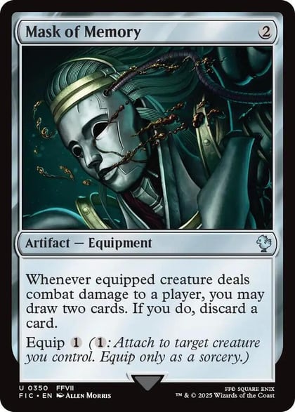 Mask of Memory (Surge Foil), Commander: FINAL FANTASY 350