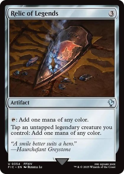 Relic of Legends (Surge Foil), Commander: FINAL FANTASY 354