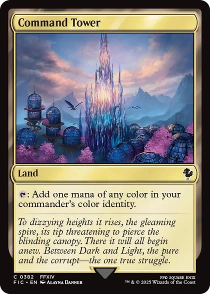 Command Tower (0382), Commander: FINAL FANTASY 382