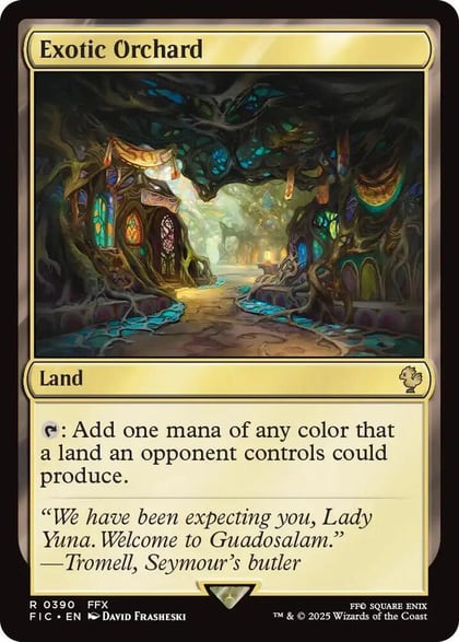Exotic Orchard (Surge Foil), Commander: FINAL FANTASY 390