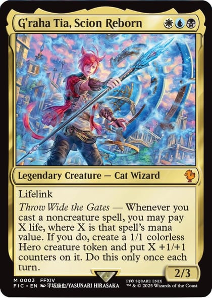 G'raha Tia, Scion Reborn, Commander: FINAL FANTASY 3
