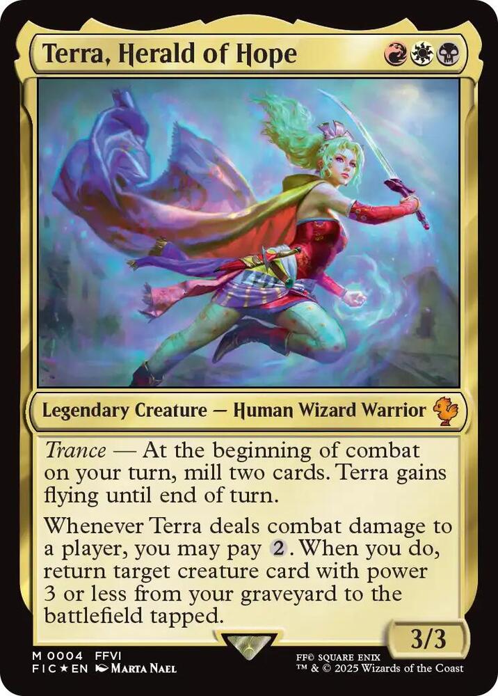 Terra, Herald of Hope, Commander: FINAL FANTASY 4