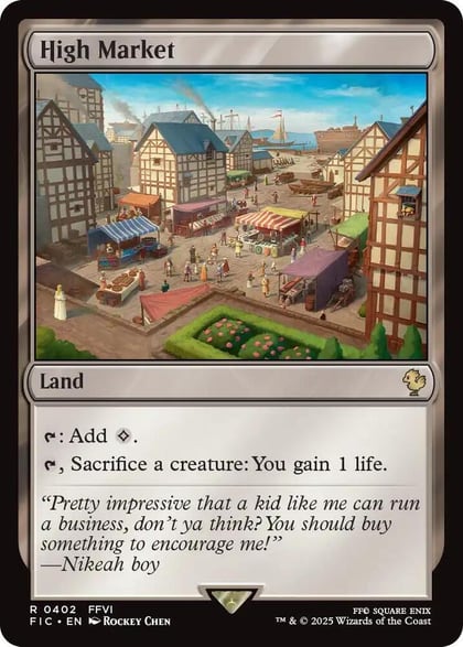 High Market (Surge Foil), Commander: FINAL FANTASY 402