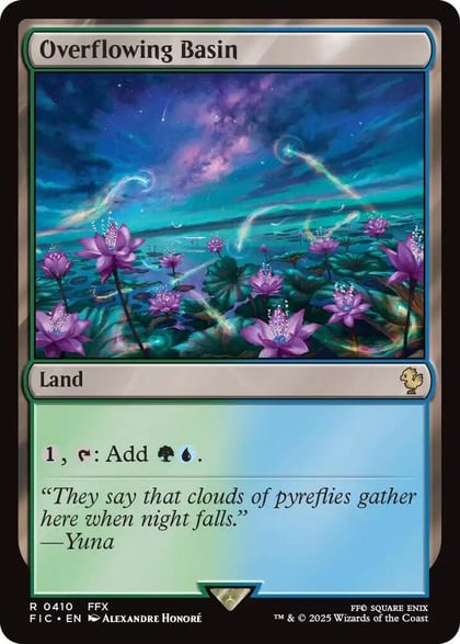 Overflowing Basin (Surge Foil), Commander: FINAL FANTASY 410