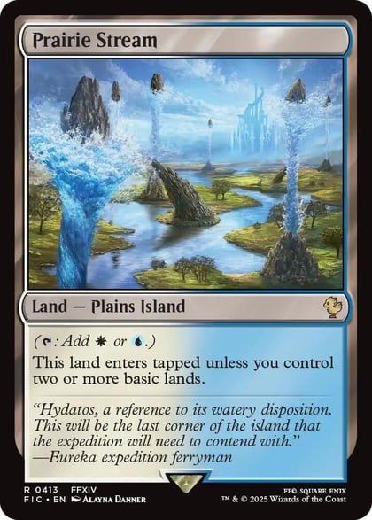 Prairie Stream (Surge Foil), Commander: FINAL FANTASY 413