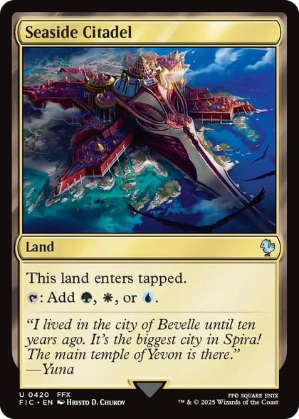 Seaside Citadel, Commander: FINAL FANTASY 420