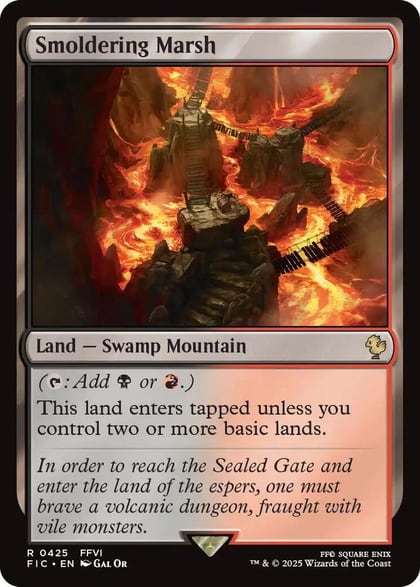 Smoldering Marsh, Commander: FINAL FANTASY 425