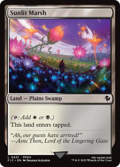 Sunlit Marsh (Surge Foil), Commander: FINAL FANTASY 431