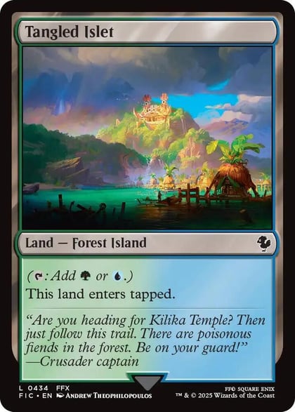 Tangled Islet (Surge Foil), Commander: FINAL FANTASY 434