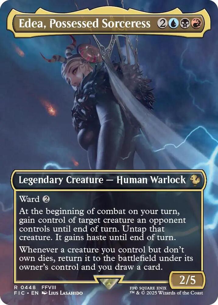 Edea, Possessed Sorceress (Borderless), Commander: FINAL FANTASY 448
