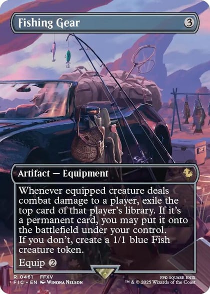 Fishing Gear (Borderless), Commander: FINAL FANTASY 461