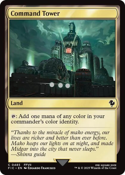 Command Tower (0485), Commander: FINAL FANTASY 485