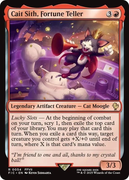 Cait Sith, Fortune Teller, Commander: FINAL FANTASY 54