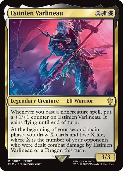 Estinien Varlineau, Commander: FINAL FANTASY 82