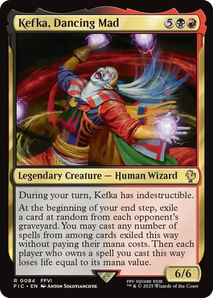 Kefka, Dancing Mad, Commander: FINAL FANTASY 84