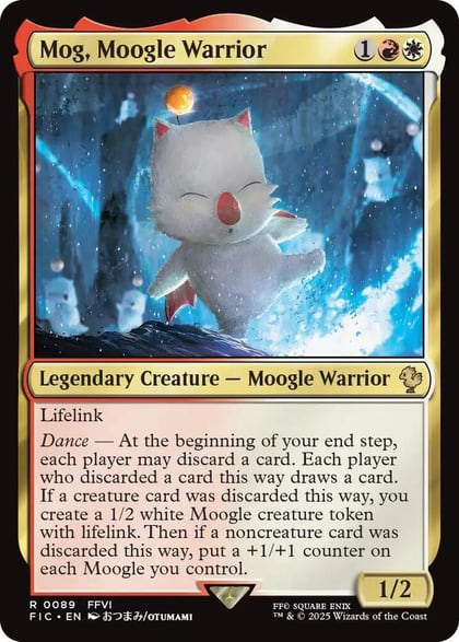 Mog, Moogle Warrior (Surge Foil), Commander: FINAL FANTASY 89