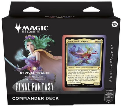 FINAL FANTASY Commander Deck - FINAL FANTASY VI Revival Trance, Commander: FINAL FANTASY P618903