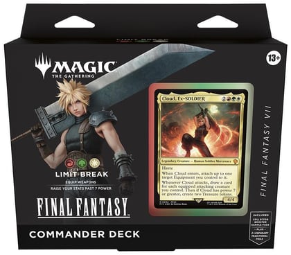 FINAL FANTASY Commander Deck - FINAL FANTASY VII Limit Break, Commander: FINAL FANTASY P618904