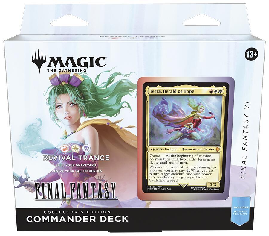 FINAL FANTASY Commander Deck - FINAL FANTASY VI Revival Trance (Collector's Edition), Commander: FINAL FANTASY P618908