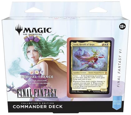 FINAL FANTASY Commander Deck - FINAL FANTASY VI Revival Trance (Collector's Edition), Commander: FINAL FANTASY P618908
