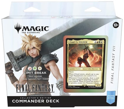 FINAL FANTASY Commander Deck - FINAL FANTASY VII Limit Break (Collector's Edition), Commander: FINAL FANTASY P618909