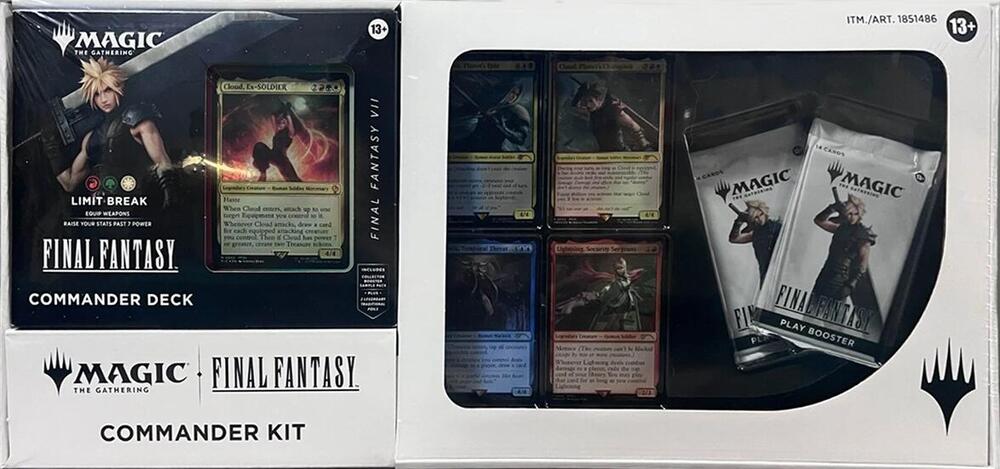 FINAL FANTASY Deluxe Commander Kit - Limit Break, Commander: FINAL FANTASY P641711