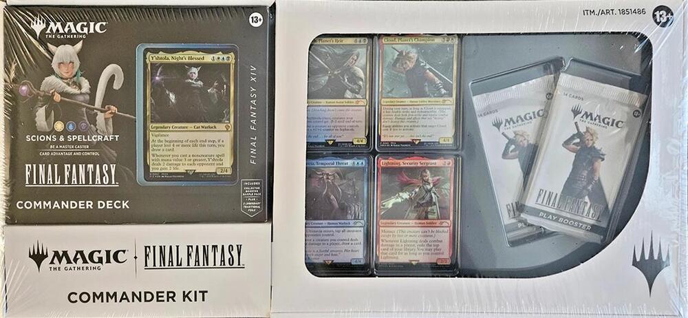 FINAL FANTASY Deluxe Commander Kit - Scions & Spellcraft, Commander: FINAL FANTASY P641713