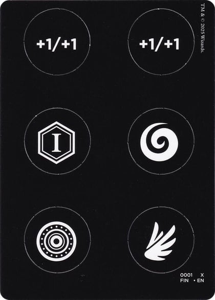 Punch Card Token (0001 // 0002), FINAL FANTASY 1 // 2