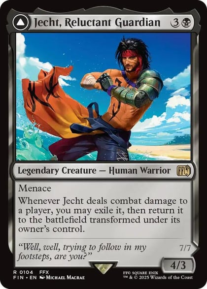 Jecht, Reluctant Guardian, FINAL FANTASY 104