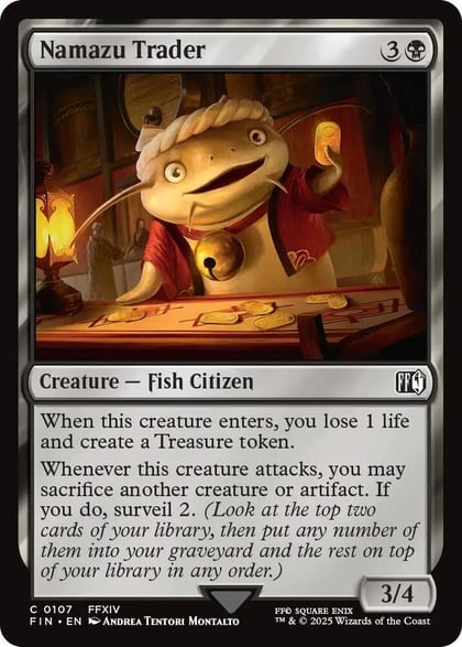 Namazu Trader, FINAL FANTASY 107