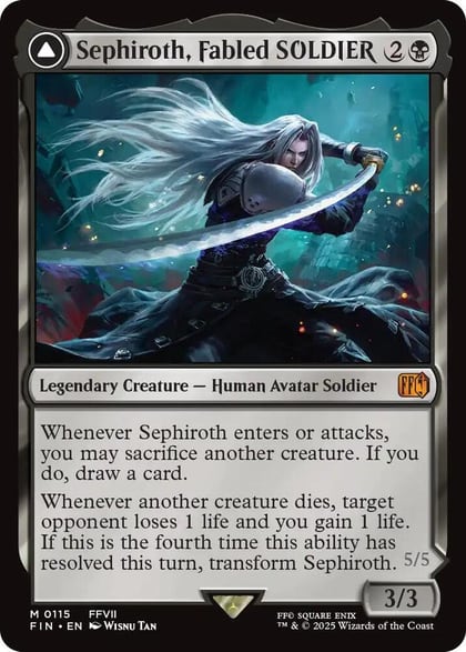 Sephiroth, Fabled SOLDIER, FINAL FANTASY 115