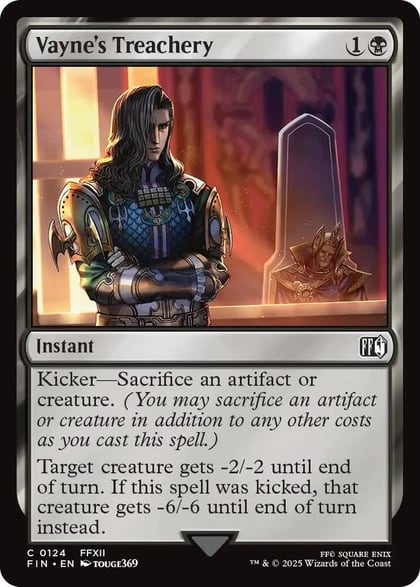 Vayne's Treachery, FINAL FANTASY 124