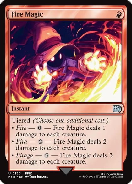 Fire Magic, FINAL FANTASY 136