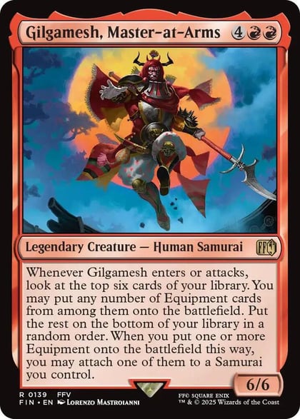 Gilgamesh, Master-at-Arms, FINAL FANTASY 139