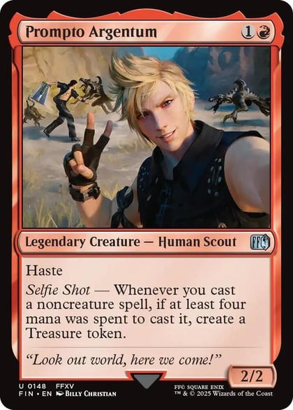 Prompto Argentum, FINAL FANTASY 148