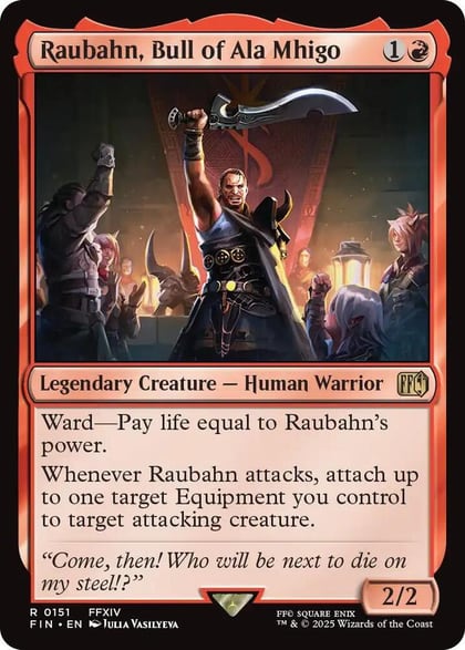 Raubahn, Bull of Ala Mhigo, FINAL FANTASY 151