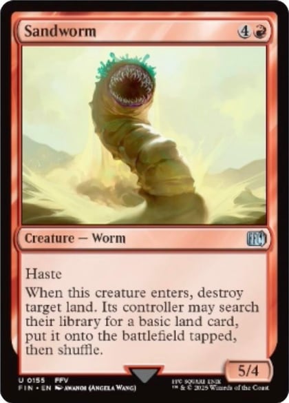 Sandworm, FINAL FANTASY 155