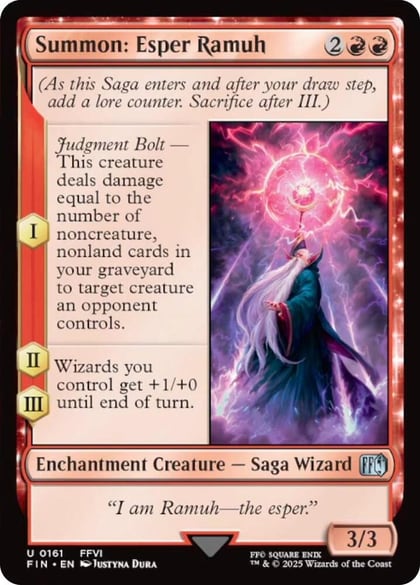Summon: Esper Ramuh, FINAL FANTASY 161