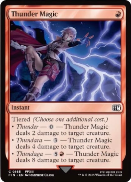 Thunder Magic, FINAL FANTASY 165