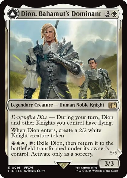 Dion, Bahamut's Dominant, FINAL FANTASY 16
