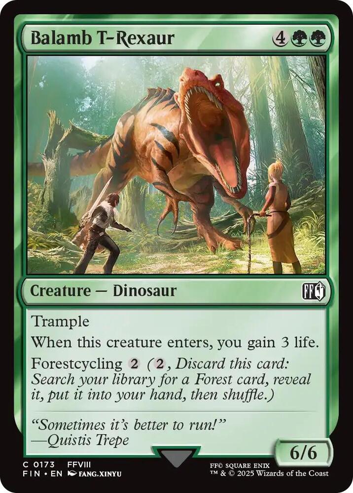 Balamb T-Rexaur, FINAL FANTASY 173