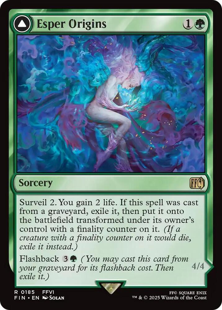 Esper Origins, FINAL FANTASY 185