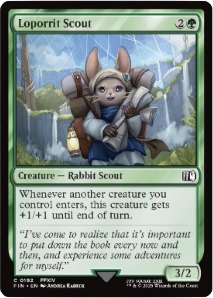 Loporrit Scout, FINAL FANTASY 192